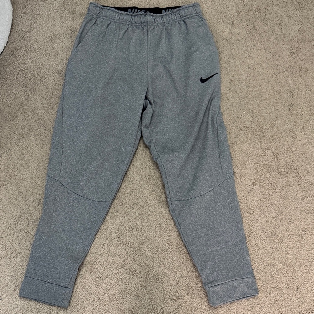Nike Mens Charcoal Gray Joggers